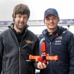 Drone vs Formula 1 - Ralph Hogenbirk and Max Verstappen