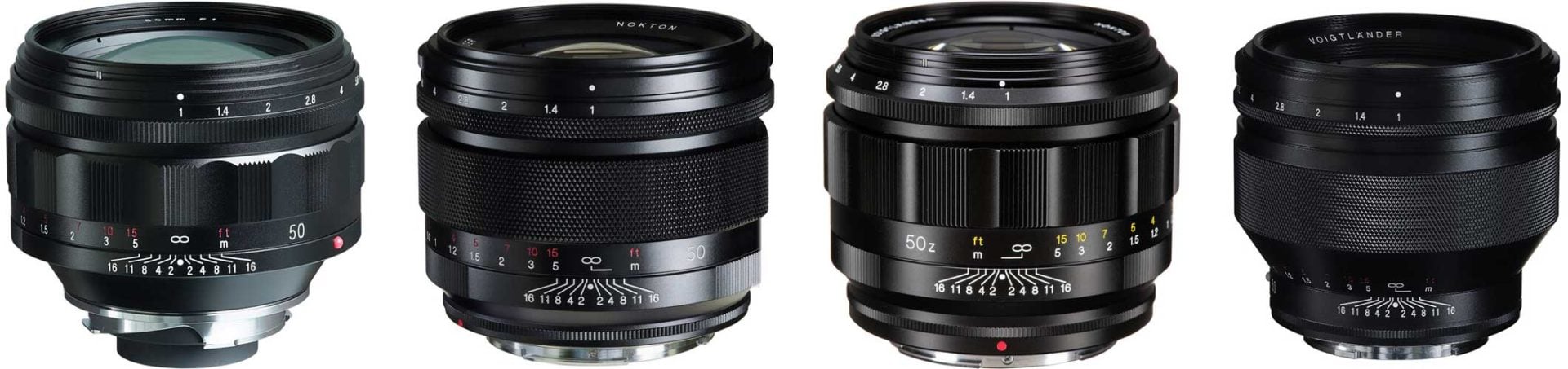 Cosina Voigtlander Nokton 50mm f/1.8 for Leica M, Canon RF, Nikon Z and Sony E Mount