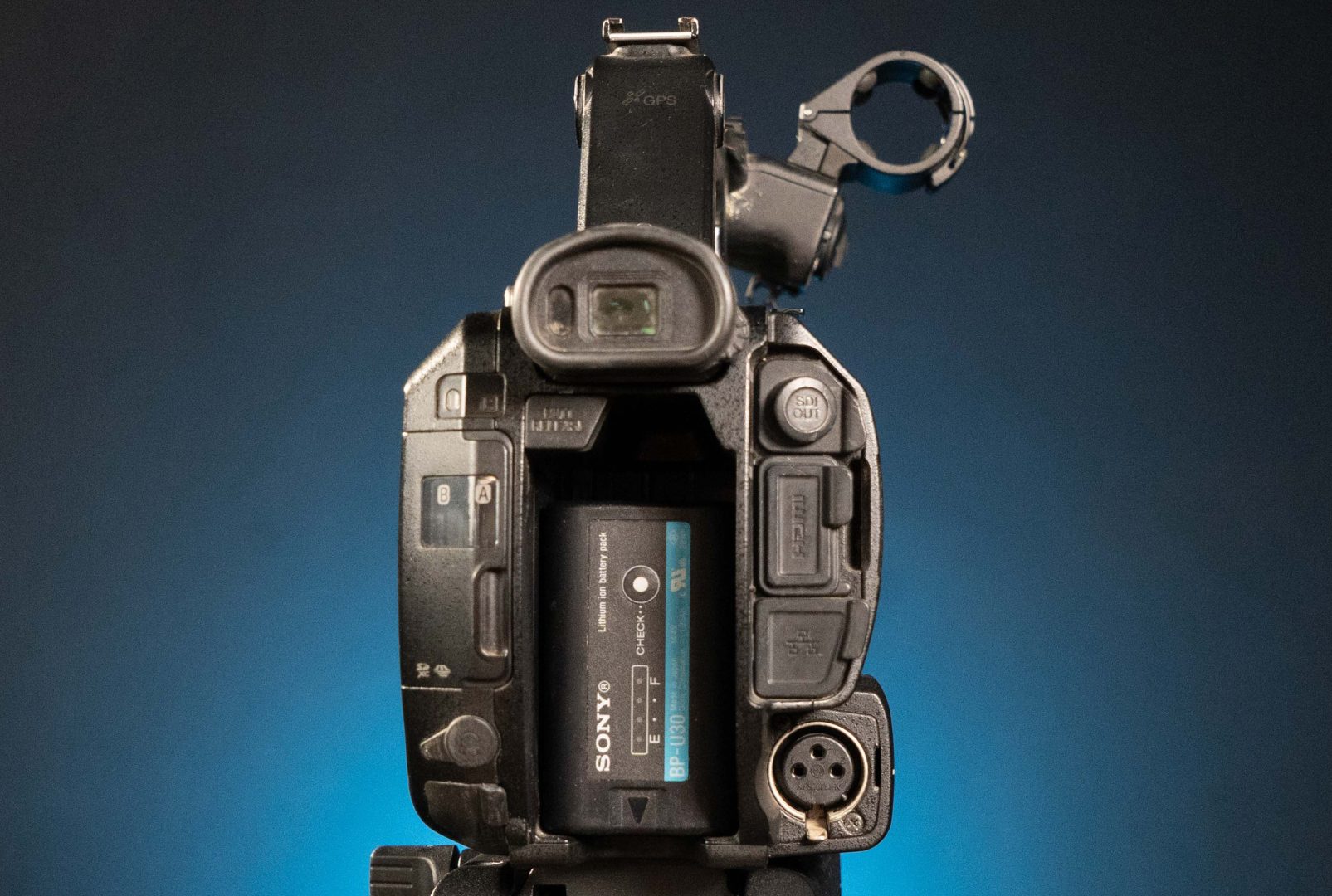 BP-U30 battery inside a Sony FS5ii