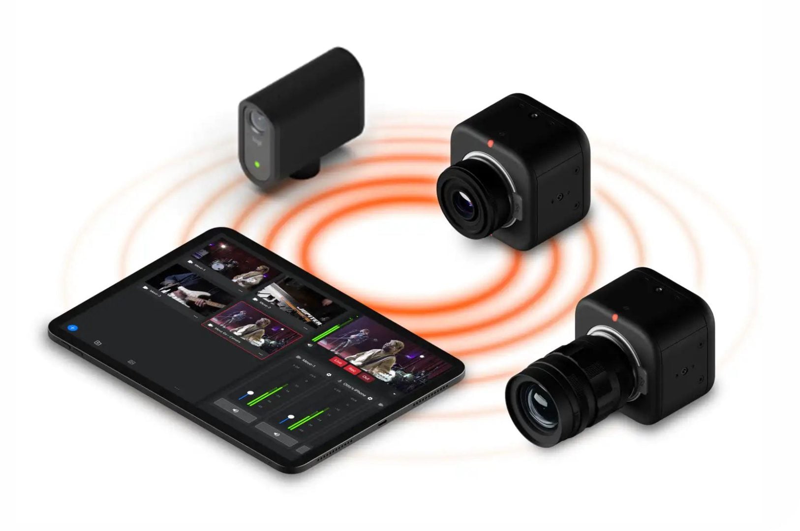 Logitech Mevo Core - app