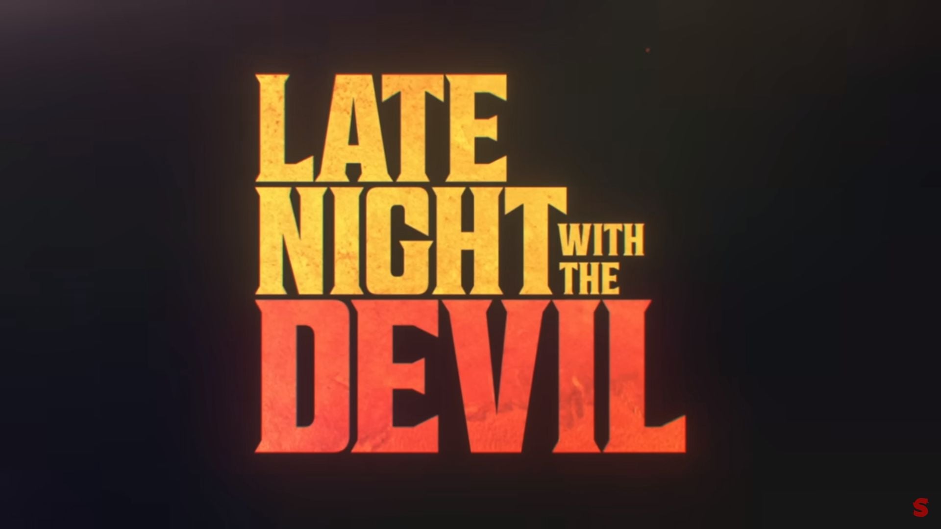 late night with the devil