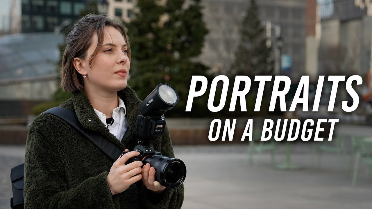 portraits on a budget