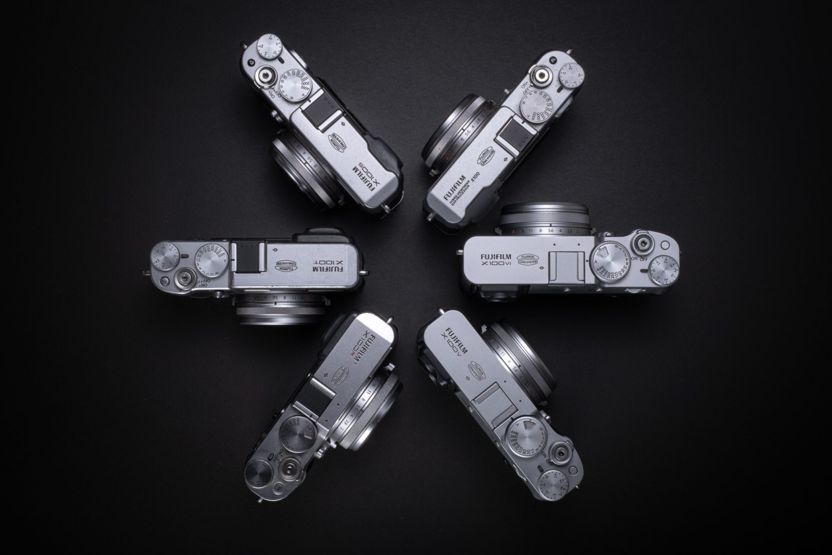 The 6 generations of X100