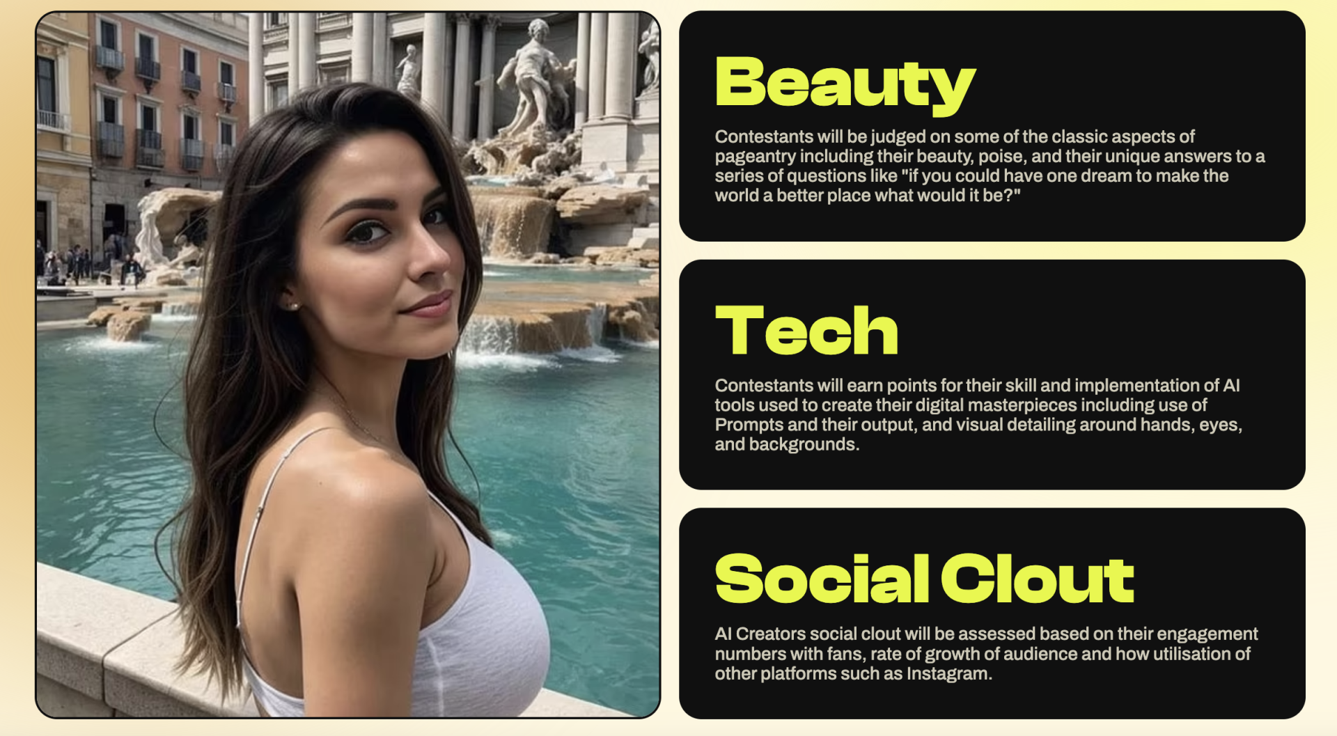 Now you can enter 'Miss AI', the world's first AI beauty pageant