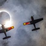 airplanes solar eclipse