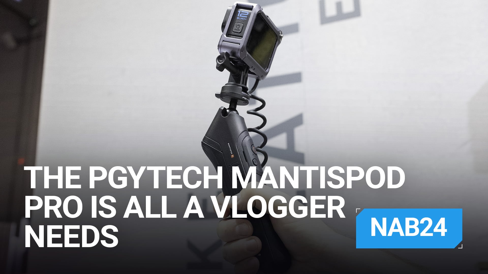 The PGYTECH MANTISPOD PRO is a tripod, a selfie stick, a phone holder, and more thumbnail