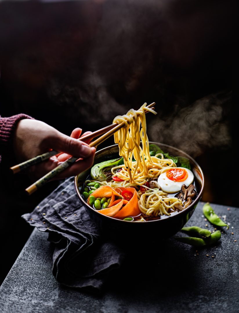Stop making this food photography mistake, says top commercial food photographer noodles