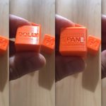 3D Printed dice for filmmakers
