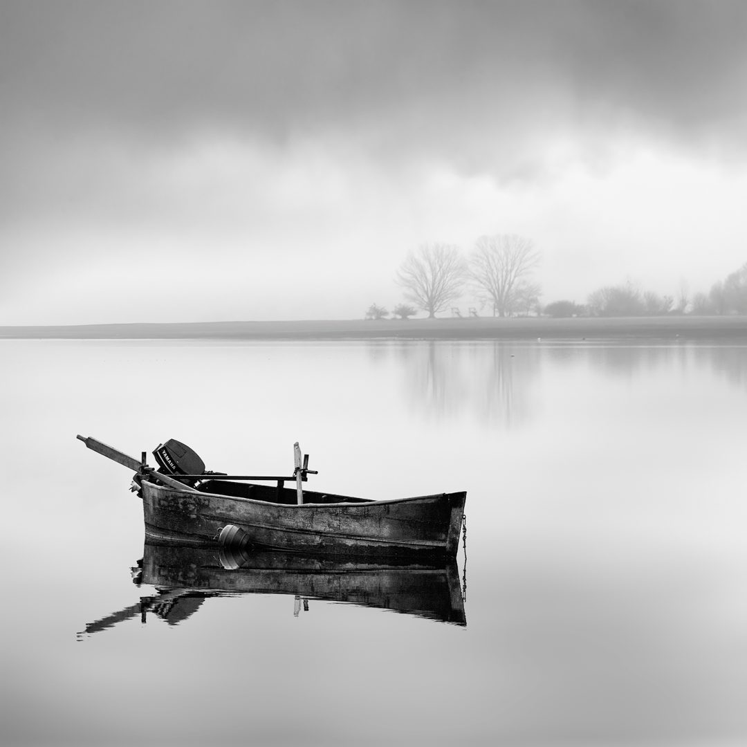 George Digalakis black and white boat