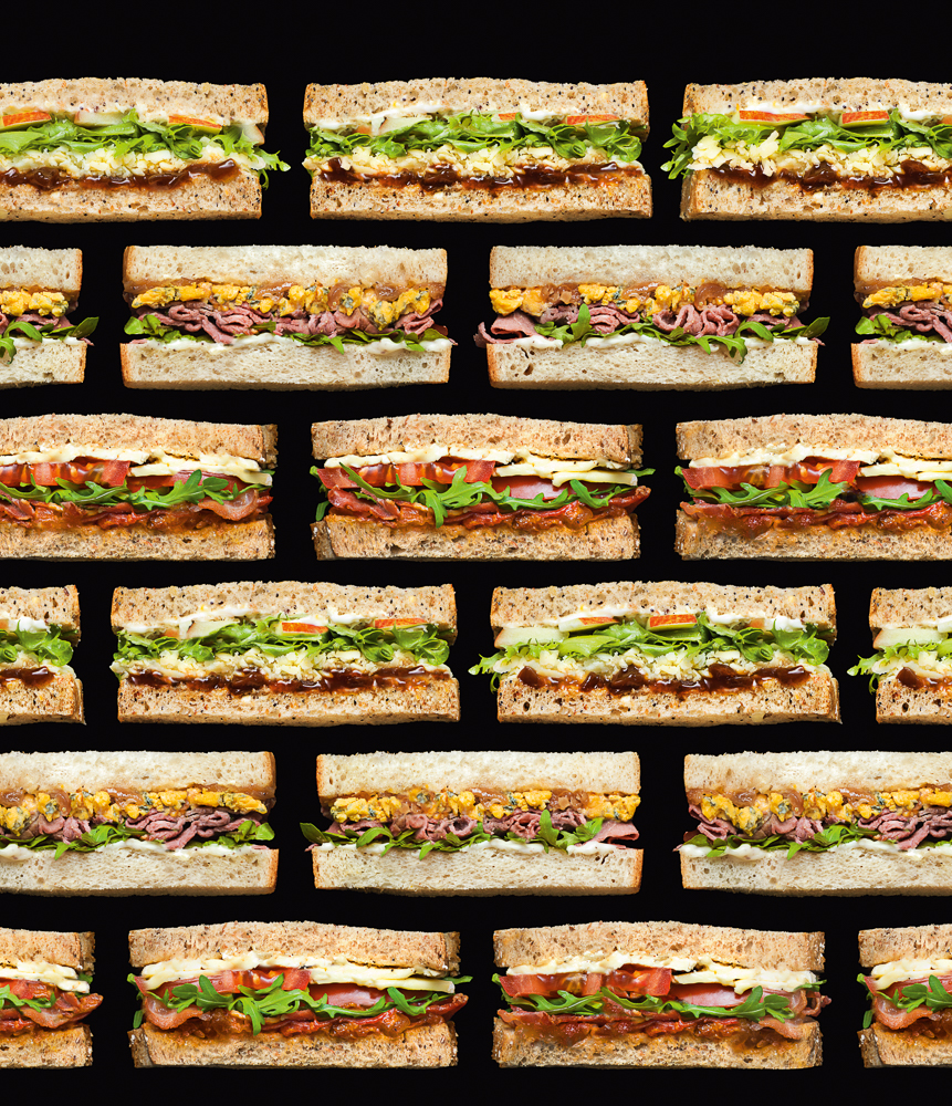 Stop making this food photography mistake, says top commercial food photographer sandwich