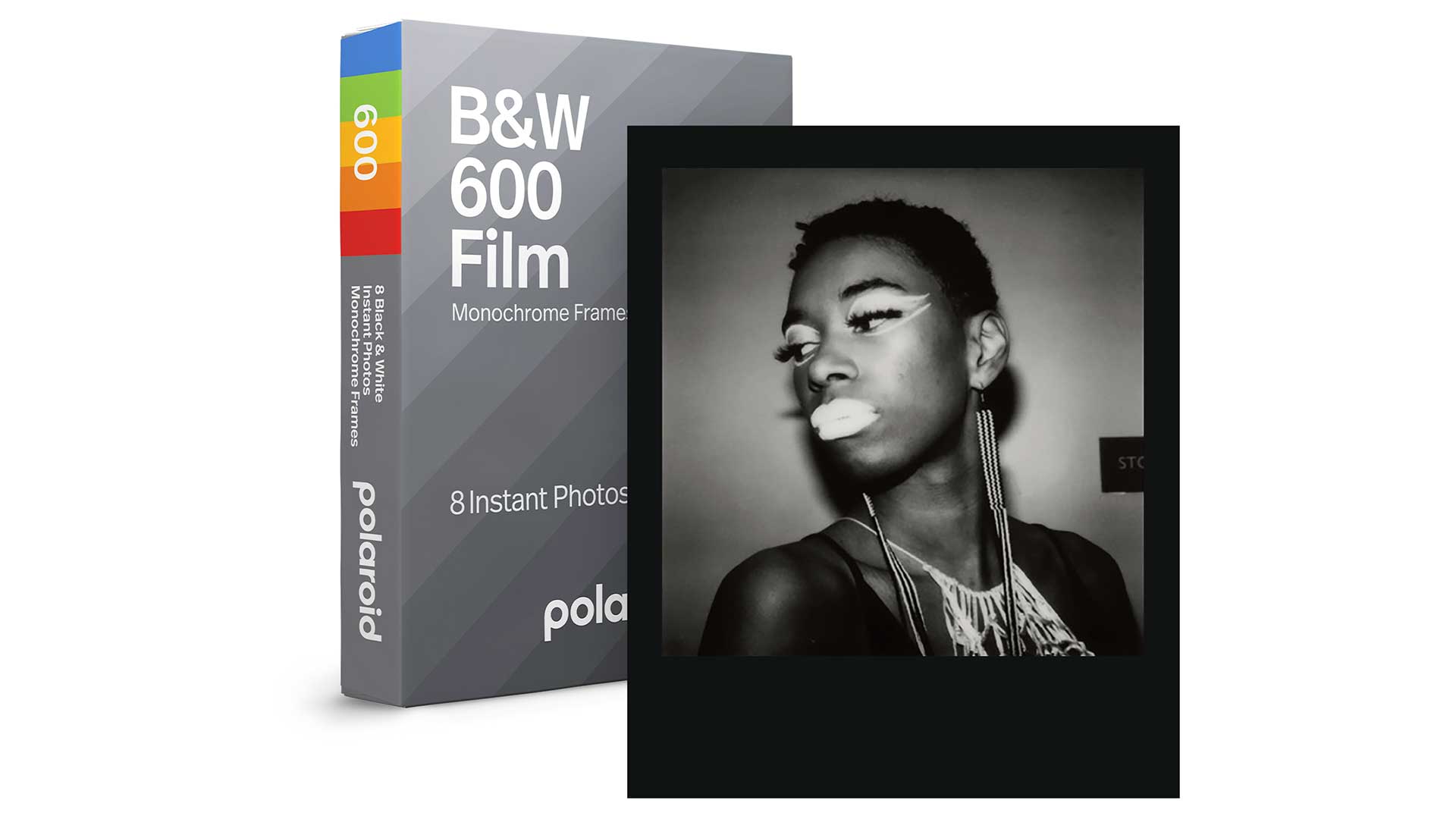 Polaroid Chemistry-Loaded 600 B&W Instant FIlm
