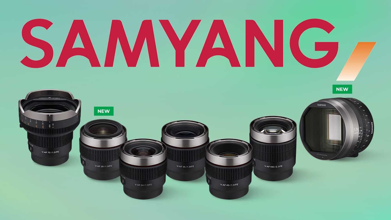Samyang V-AF Cine Lens Lineup