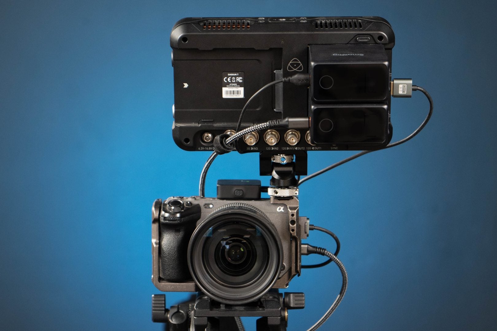 Sony FX3 with Atomos Shogun