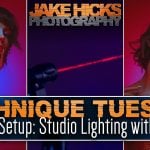 studio lighting laser