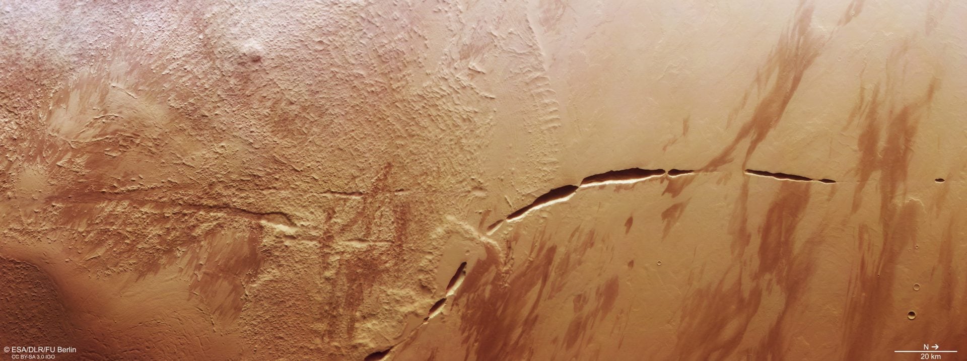 Mars scar