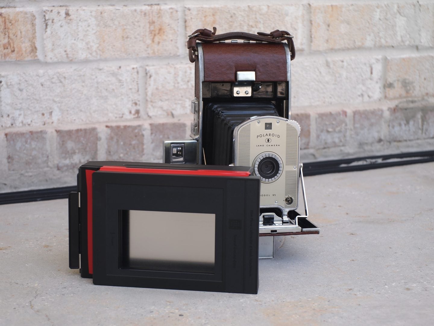 Figure 1. Combining something old with something new gives you something to create large-format photographs.