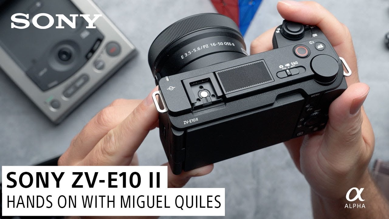 Sony ZV-E10 II shoots 4K 60fps video up to 600mbps