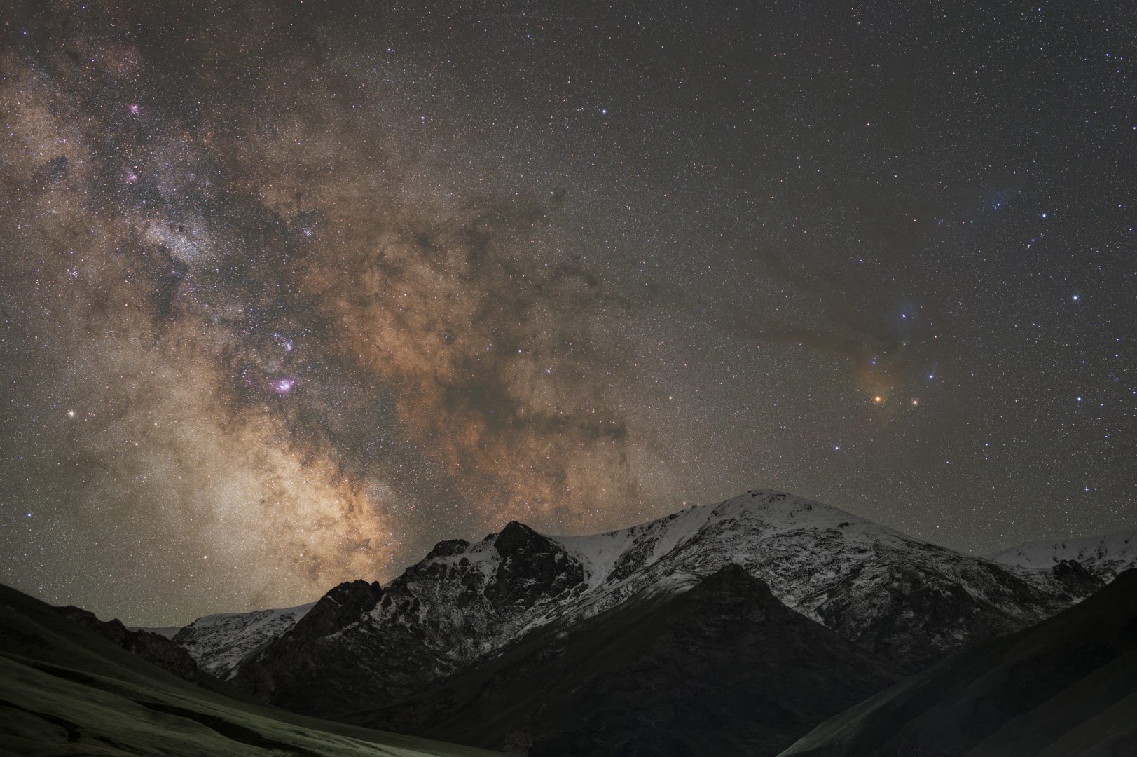 Astrophotography in Kyrgyzstan Tash Rabat Mountains