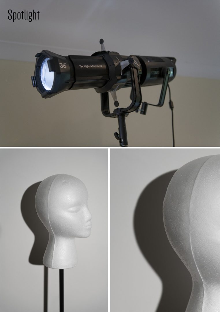 Refining hard light and avoiding double shadows - The Spotlight