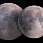 super moon compared to standard moon