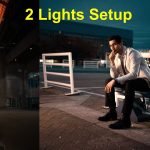 When to use two light set-ups for outdoor portraits