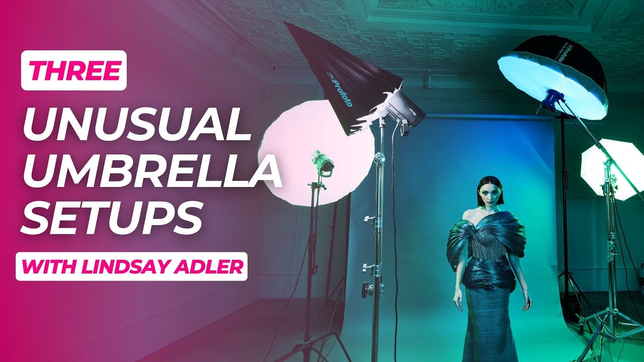 Umbrellas don't have to be boring with these unusual set ups