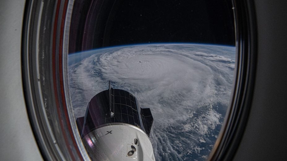 hurricane milton iss
