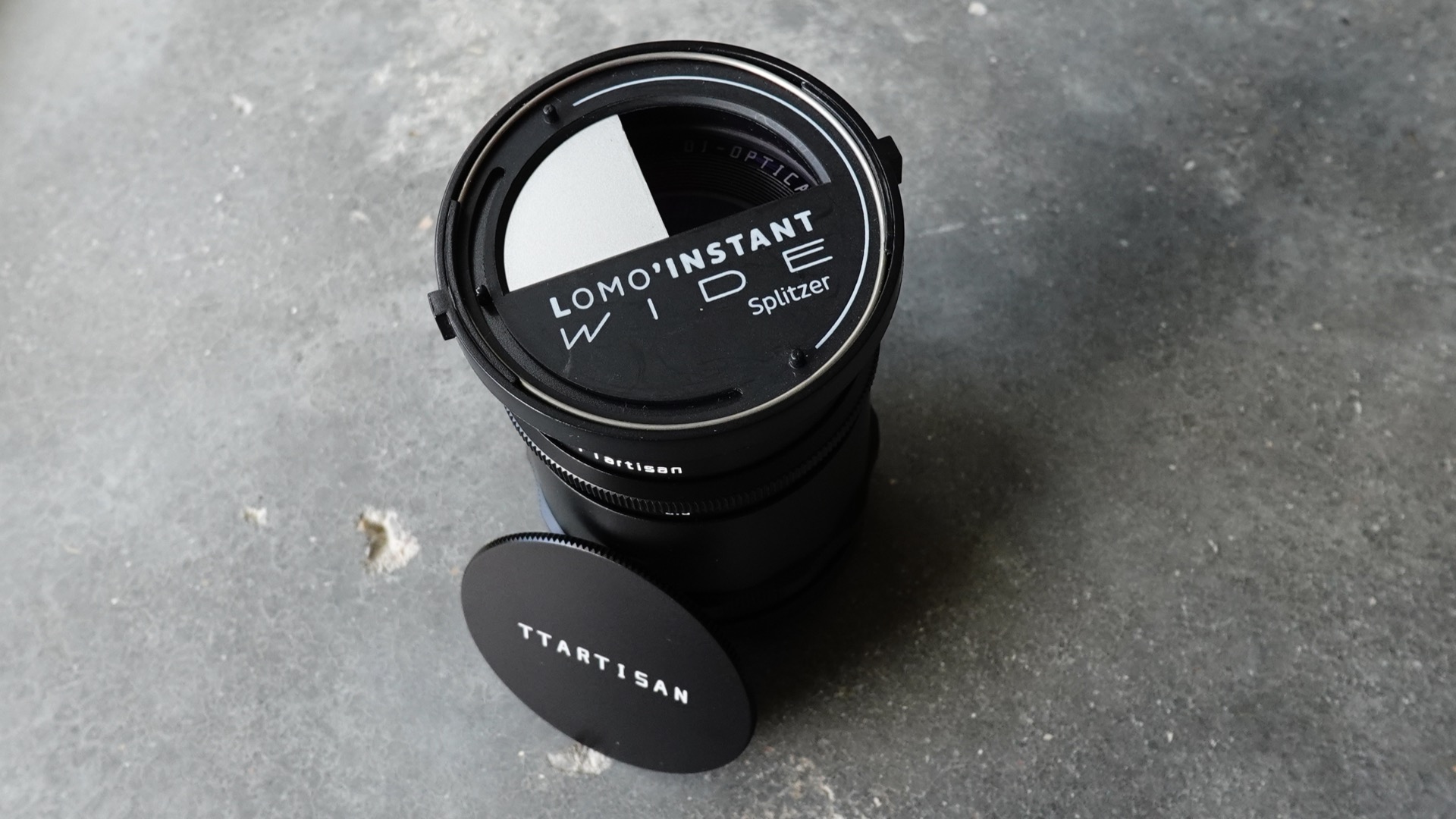splitzer on a lens