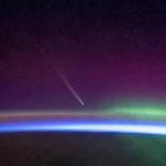 Astronauts capture spectacular timelapse of comet A3 and the aurora from space