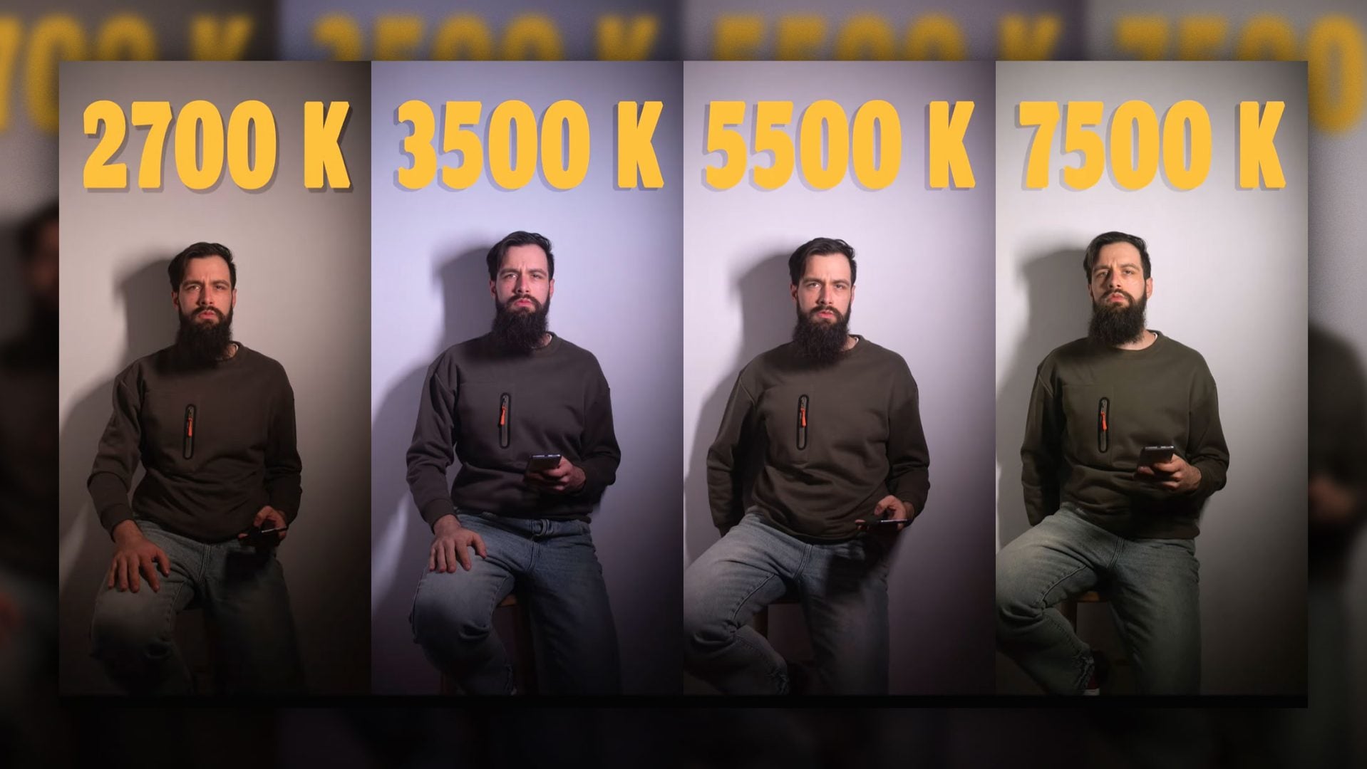 Easy way to check for color shifting in your lights