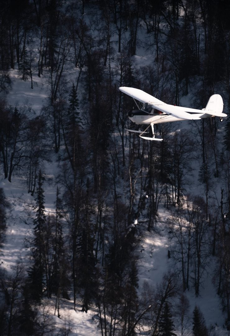 These photographers turned their plane into a flying camera