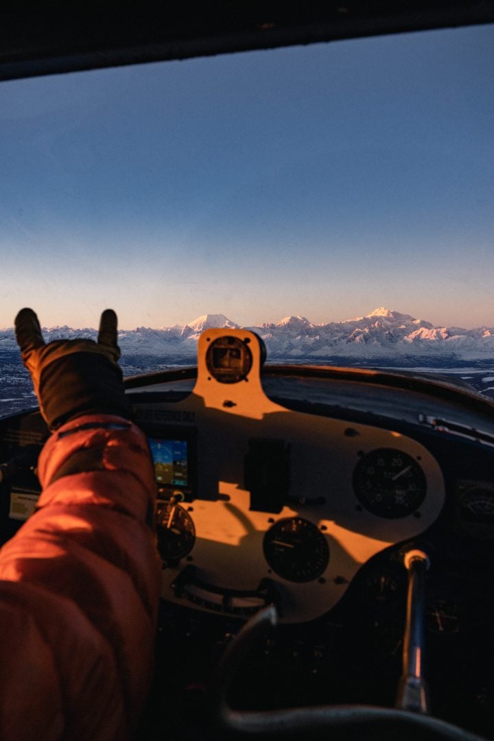 These photographers turned their plane into a flying camera