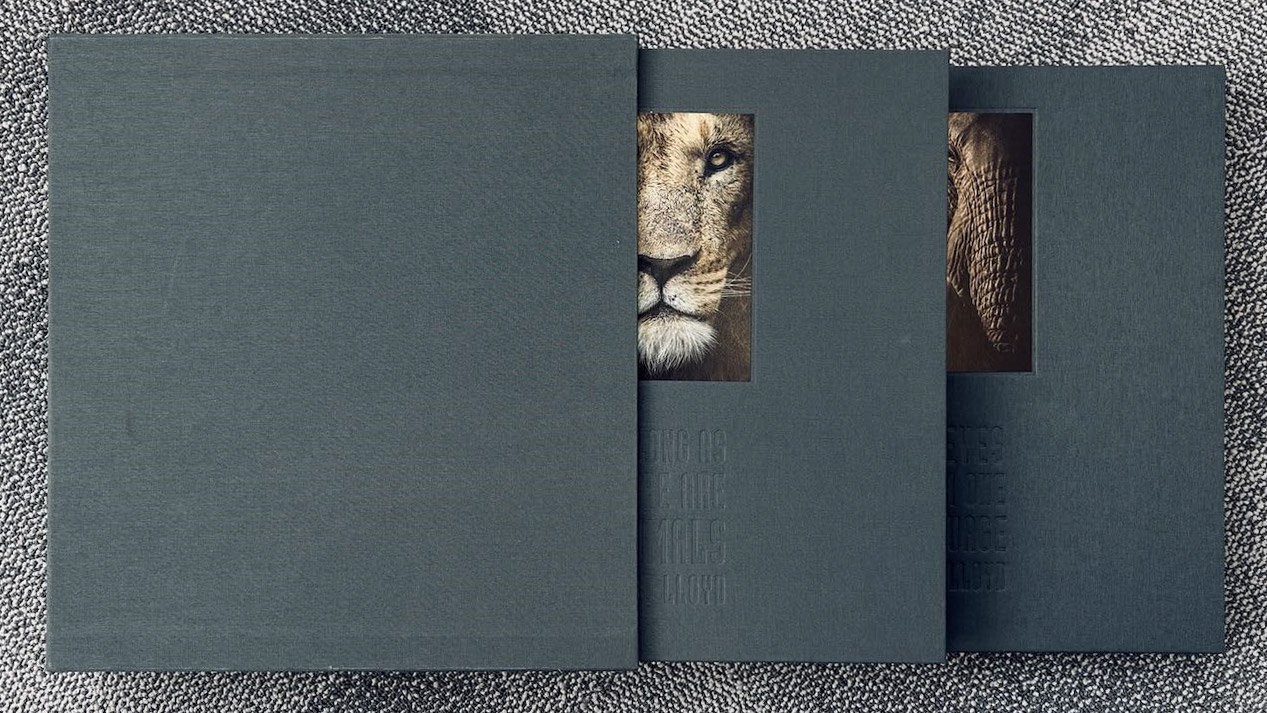 Now you can own this rare collector's edition book set of wildlife fine art photography