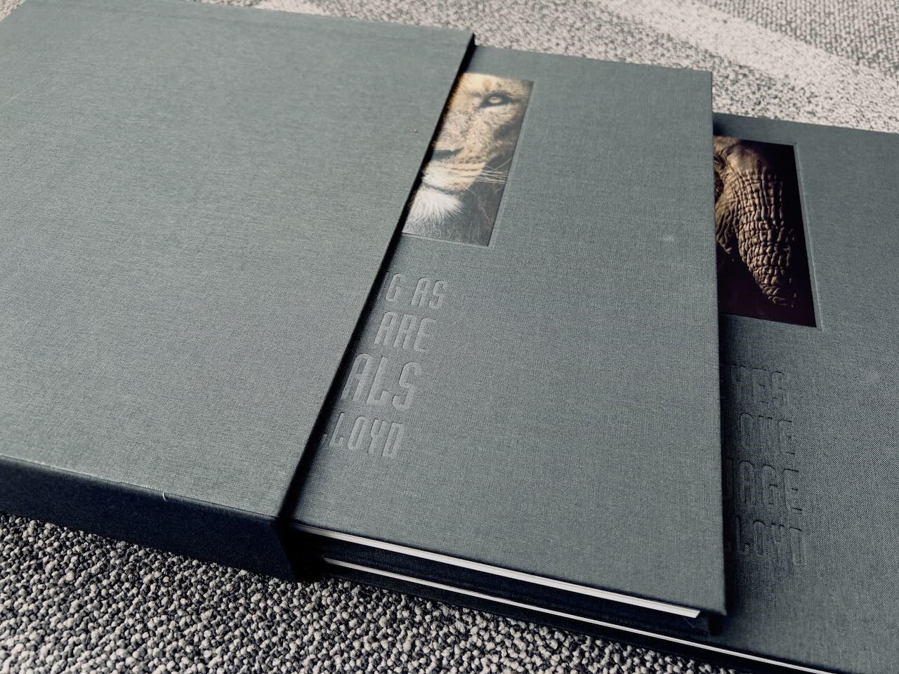 Now you can own this rare collector's edition book set of wildlife fine art photography