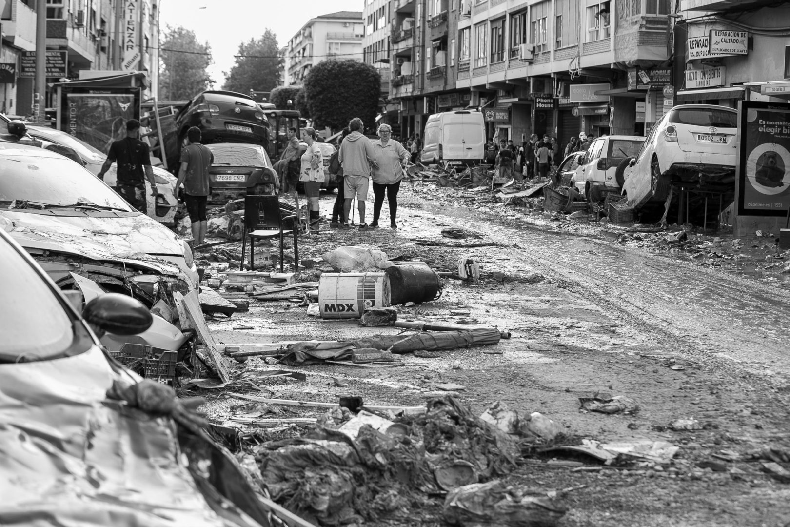 My city in Spain became a disaster zone, this is why I went to photograph the aftermath