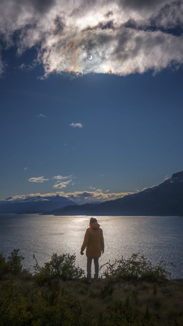 annular eclipse over patagonia