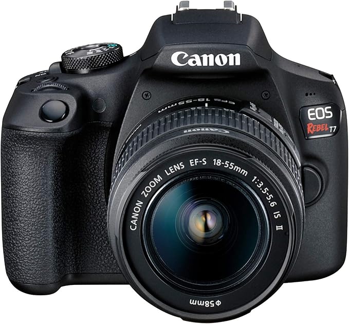 Canon EOS Rebel T7 With 50mm Lens