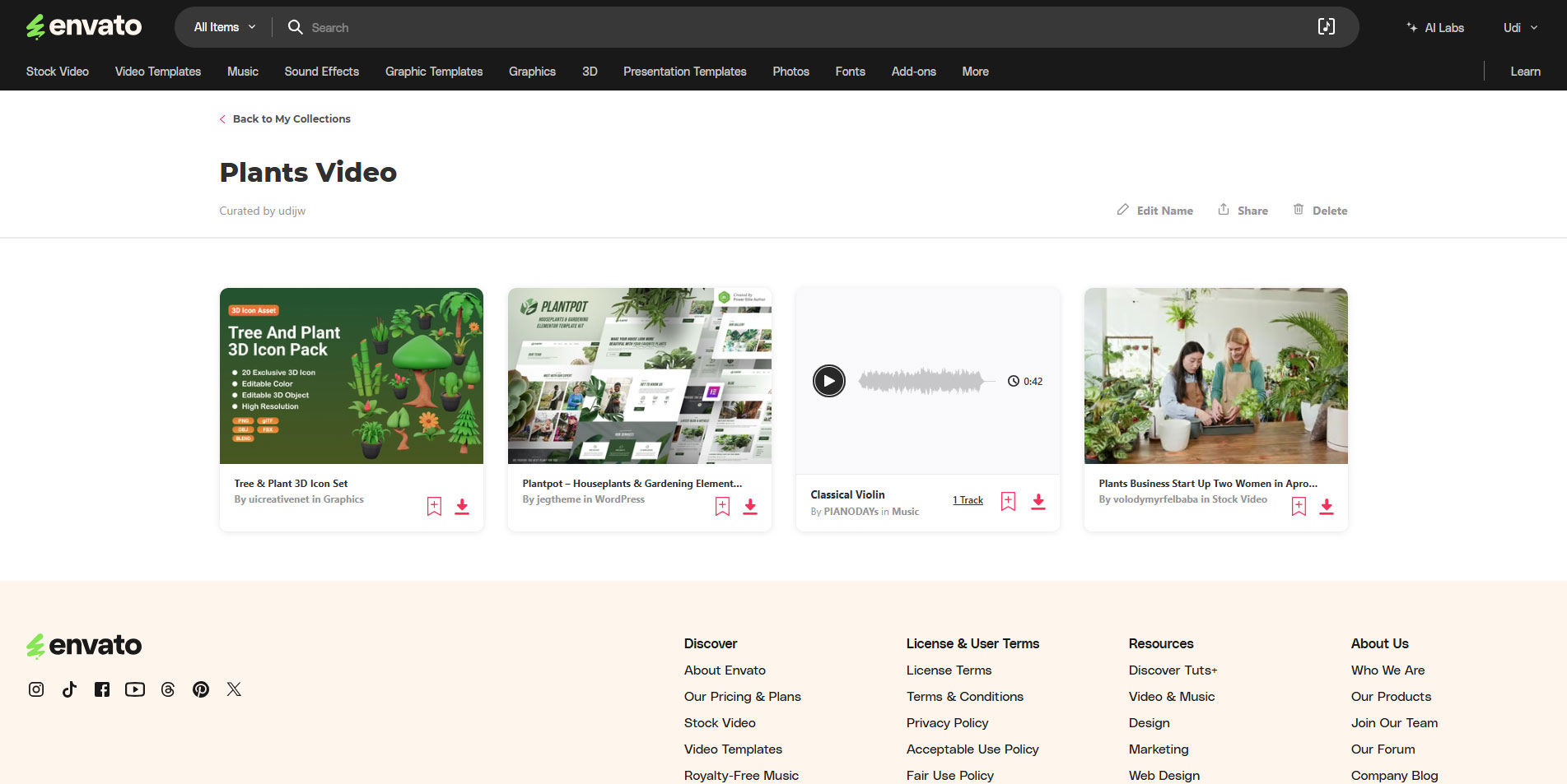 Envato Collections