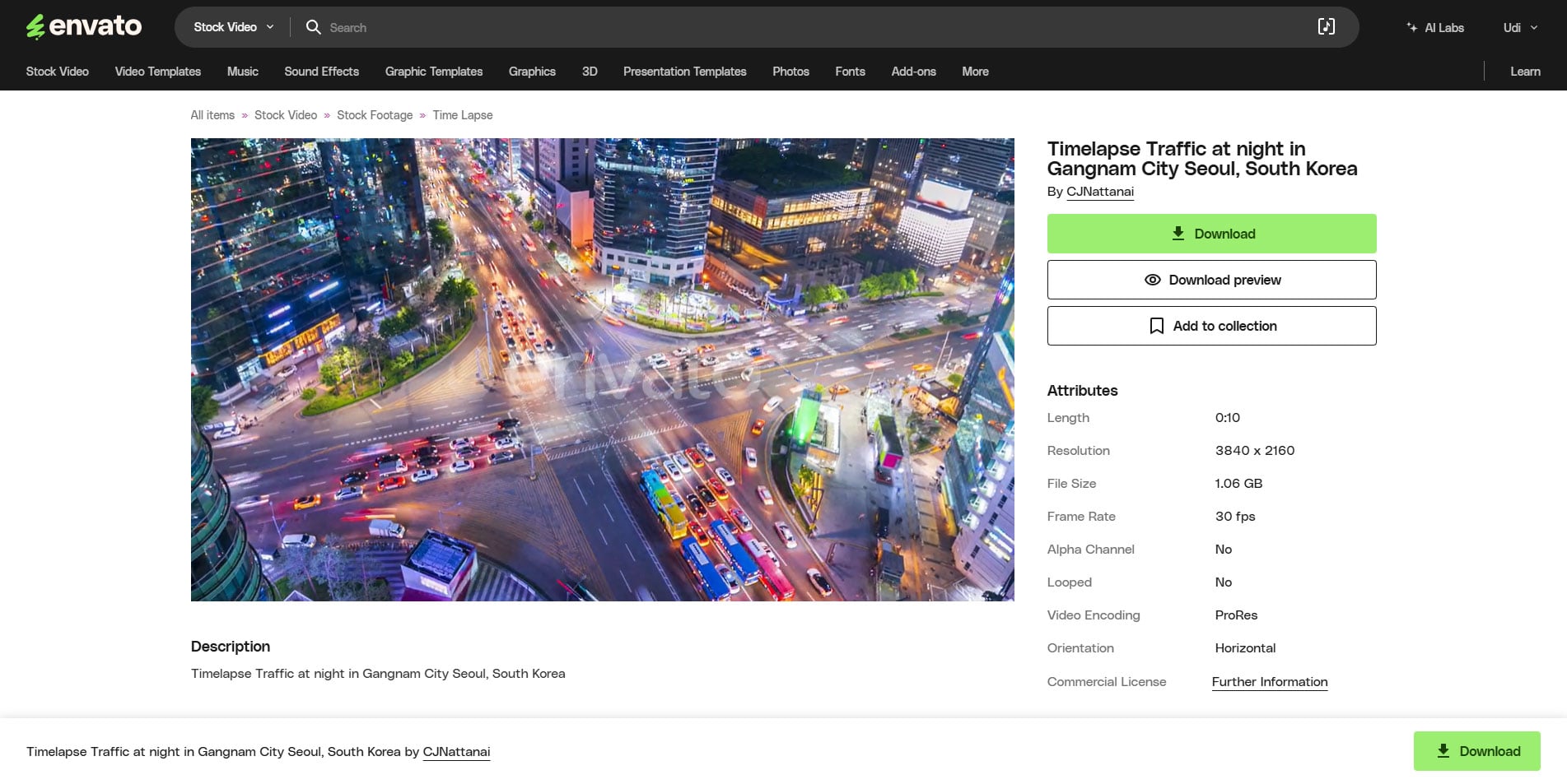 Envato Video Clips