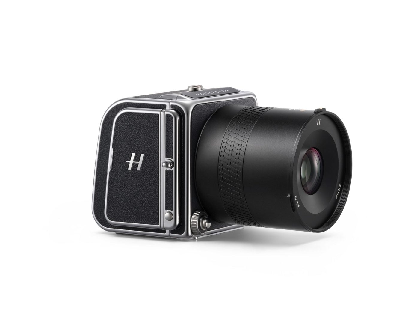 Hasselblad XCD 3,4/75P on a Hasselblad  CFV 100 - side view