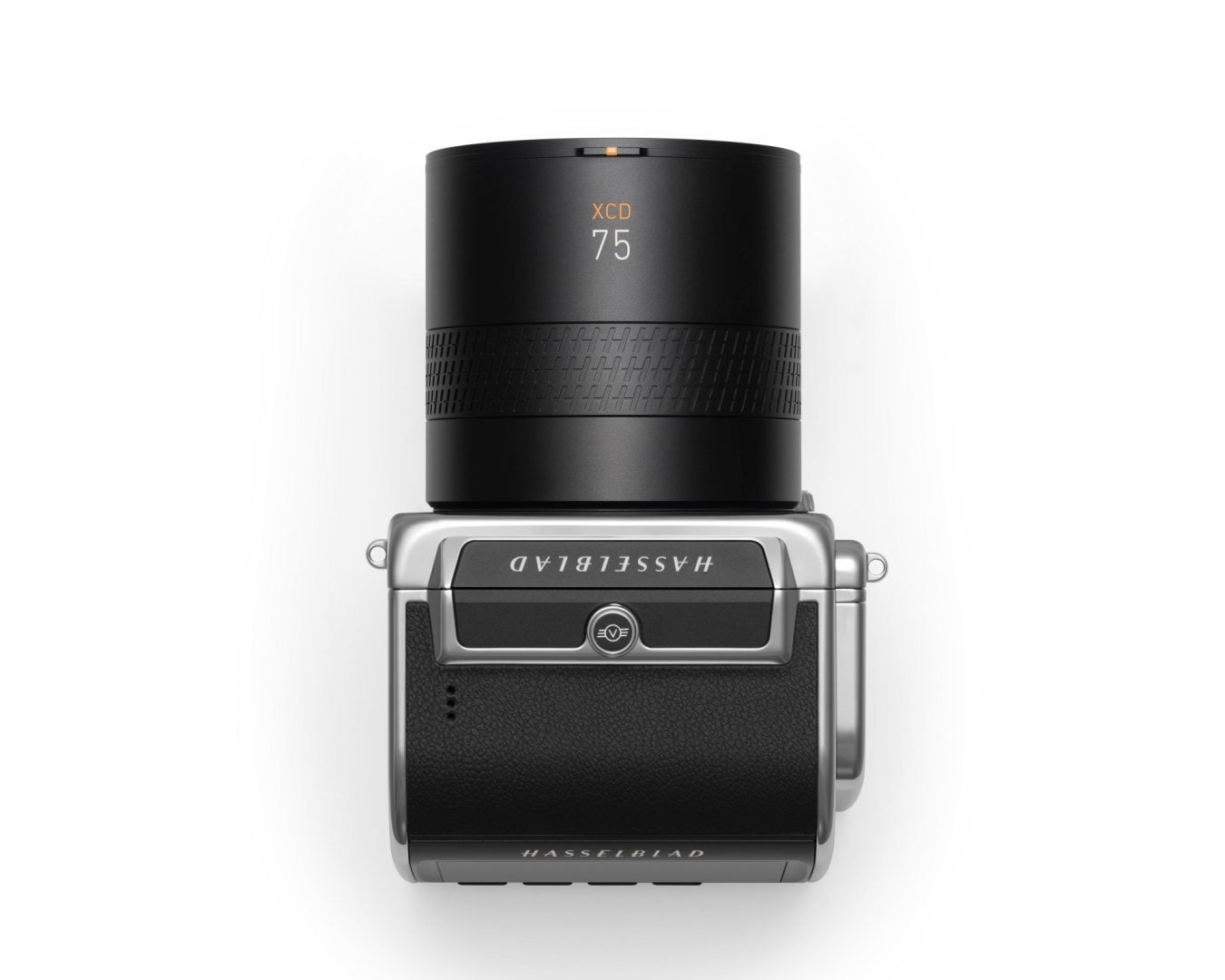 Hasselblad XCD 3,4/75P on a Hasselblad  CFV 100 - top view