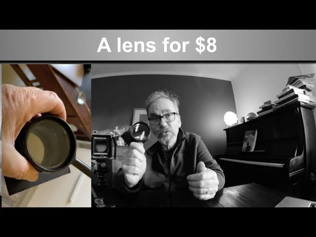 diy lens from pipe