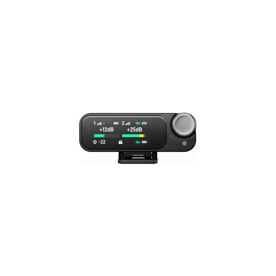 Saramonic Ultra wireless mic - reciver front view