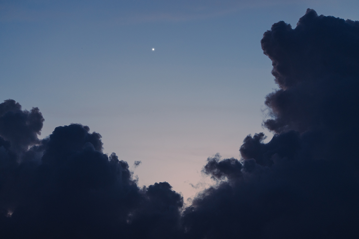 Venus is hard to miss even during twilight hours
