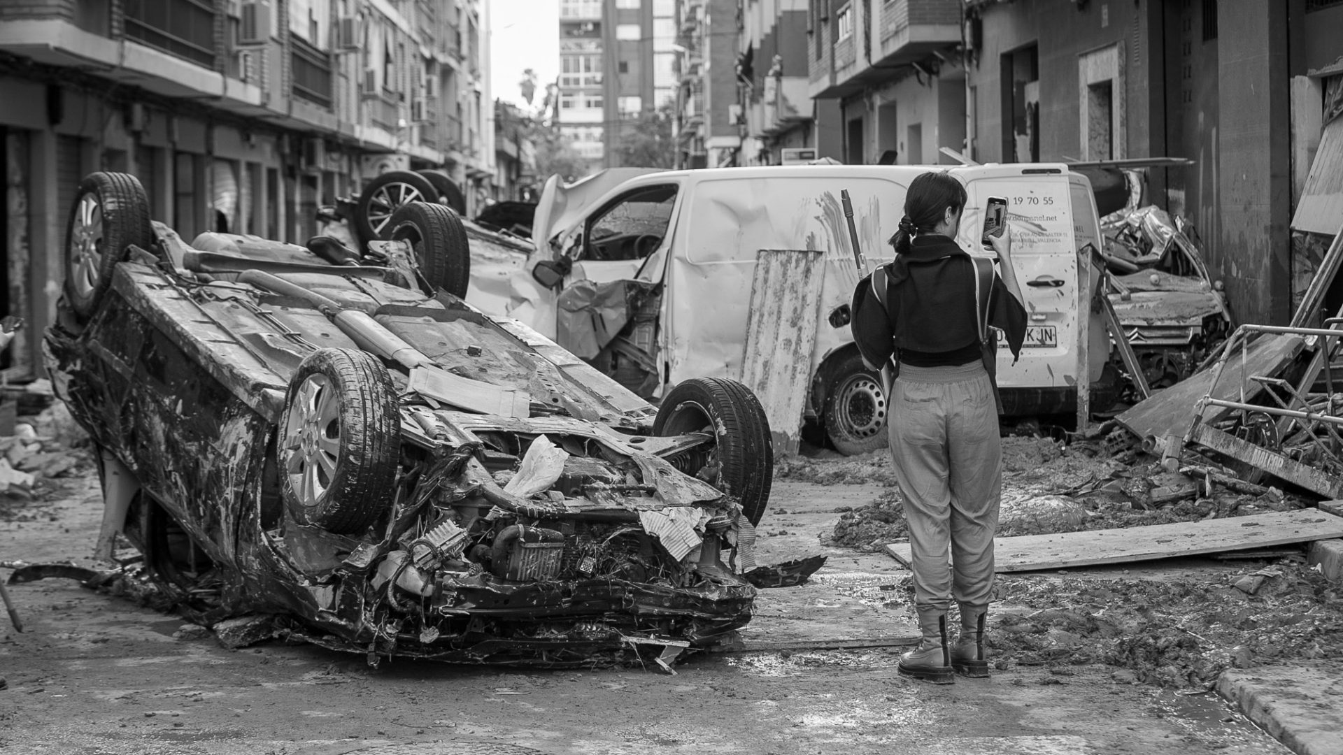 My city in Spain became a disaster zone, this is why I went to photograph the aftermath