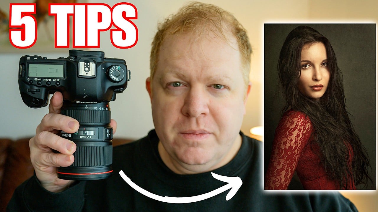 Level up your portrait photography with these five tips