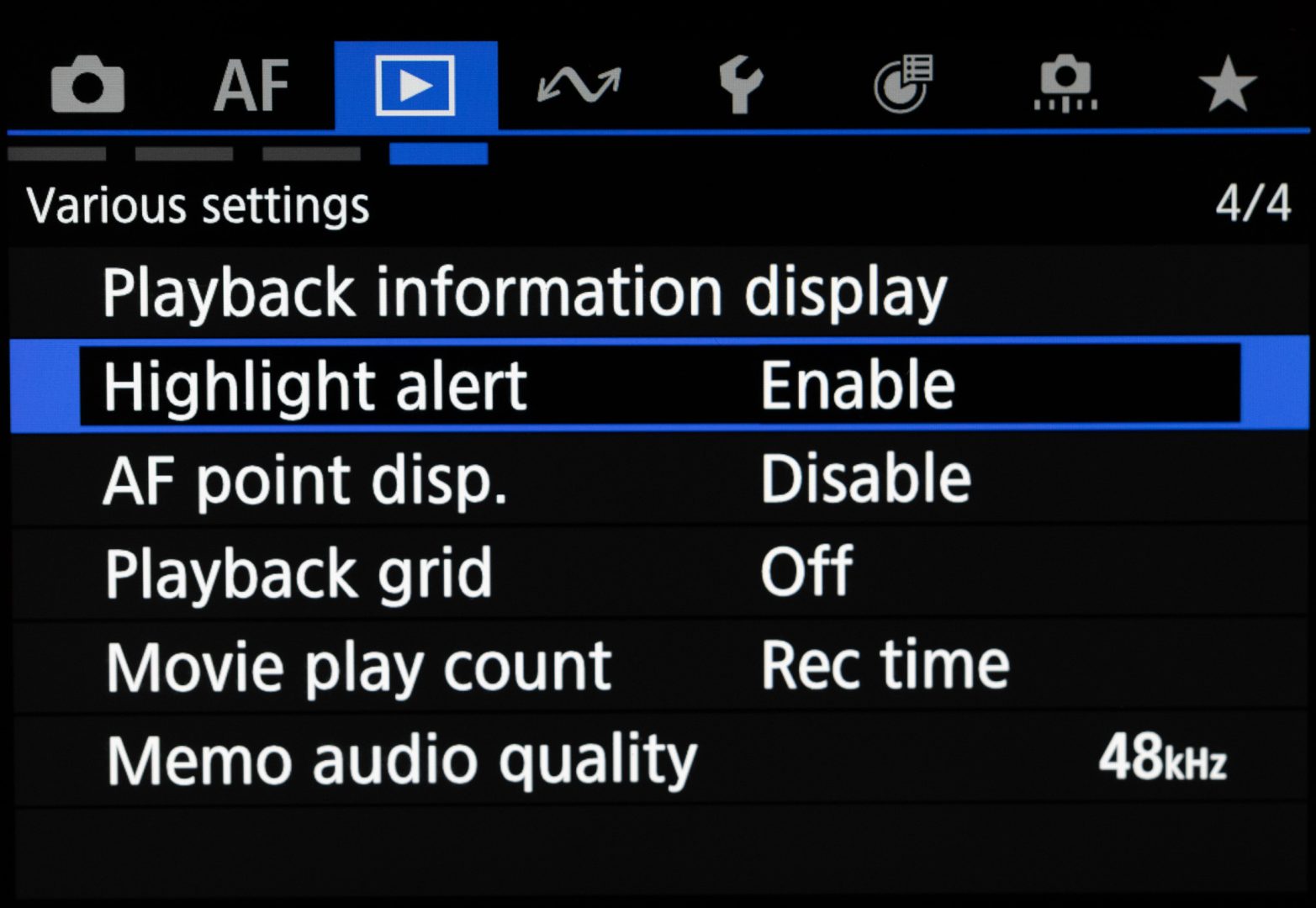 best settings for canon
