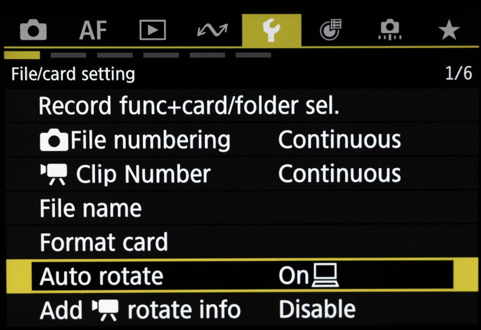 best settings for canon