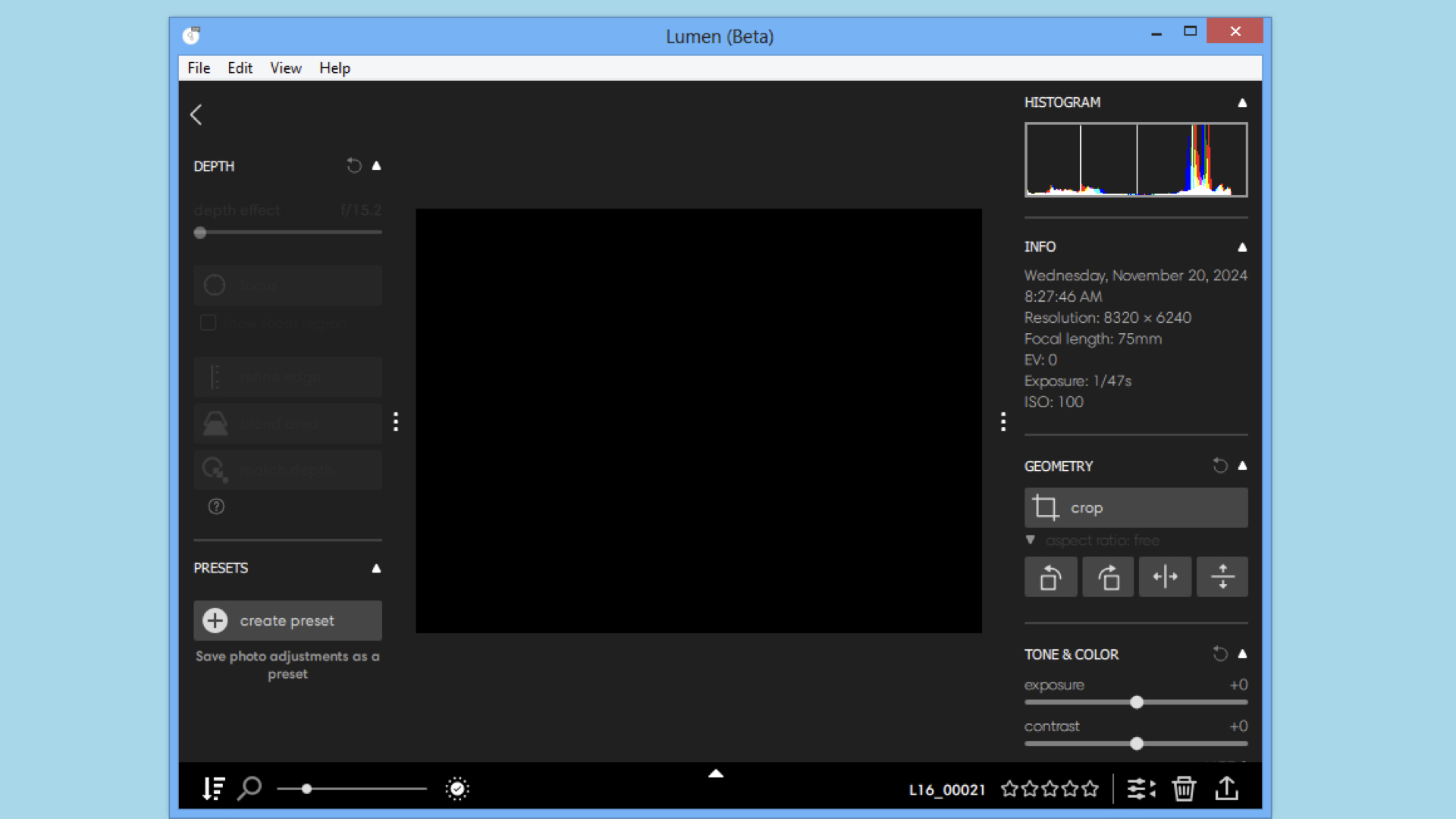 Lumen editor