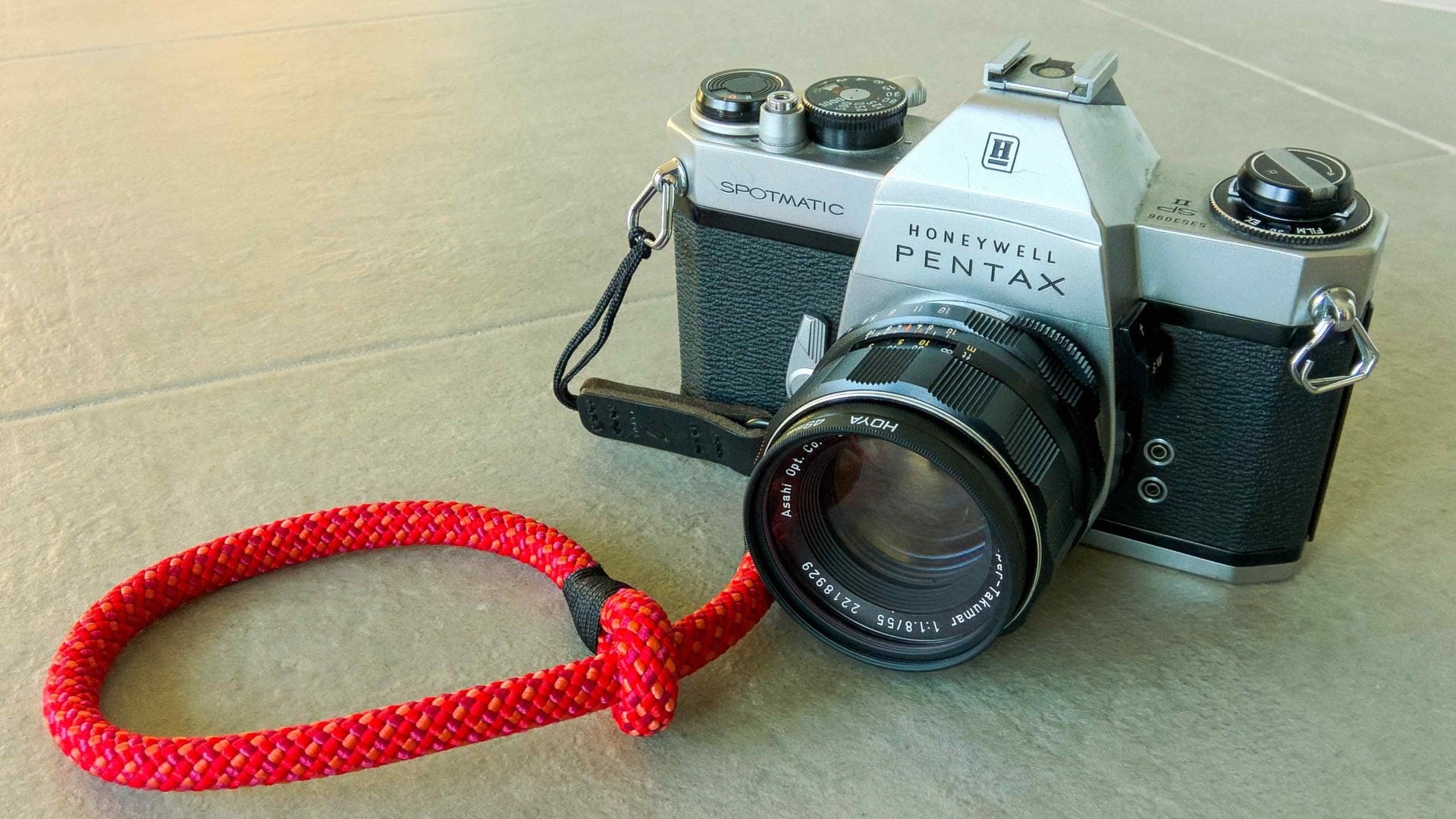 The Langly Co camera wrist strap